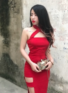 [ Đầm Thiết Kế ] Đầm body dây đan chéo cổ ( kèm ảnh thật )