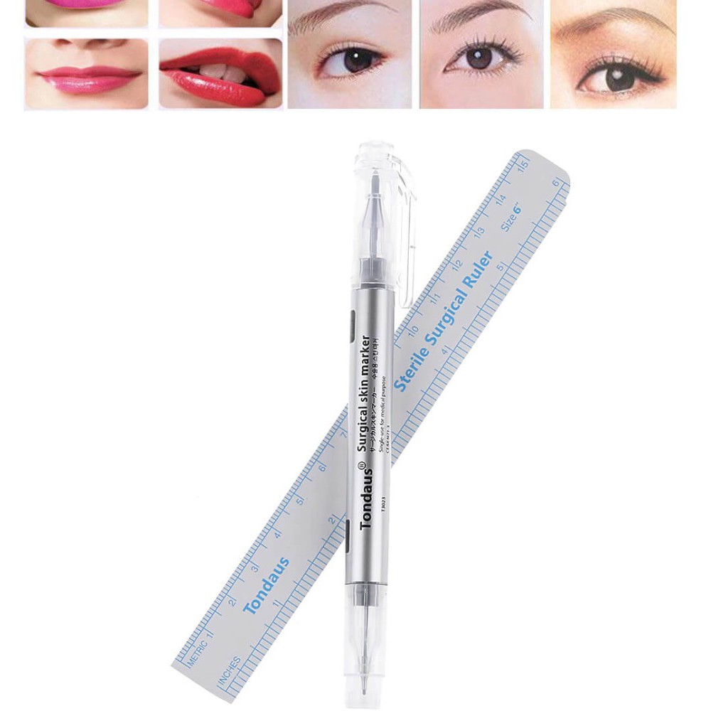 Bút định hình không trôi Tondaus sử dụng chấm khung giúp thợ xăm định hình dáng lông mày chuẩn nhất, đẹp nhất