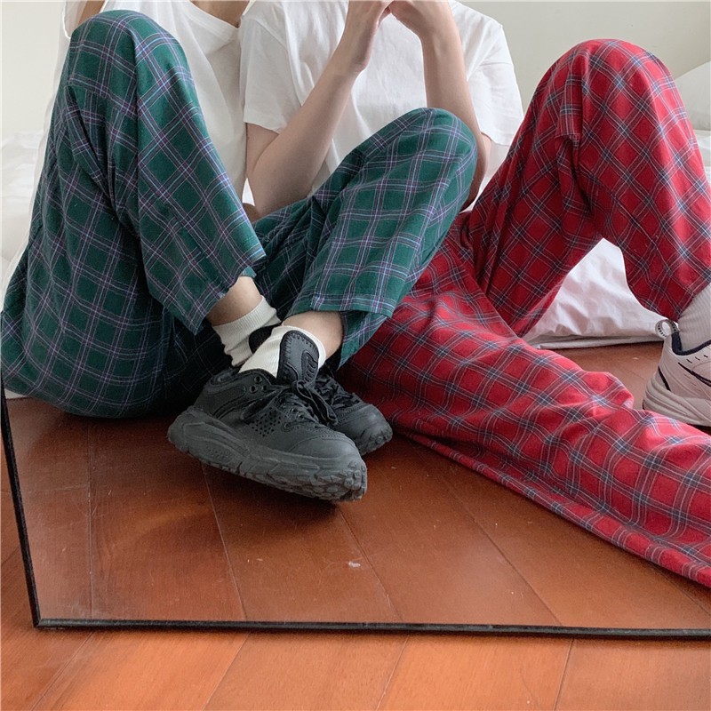 [SẴN] Quần vải caro Ulzzang Quảng Châu QDV2 | BigBuy360 - bigbuy360.vn