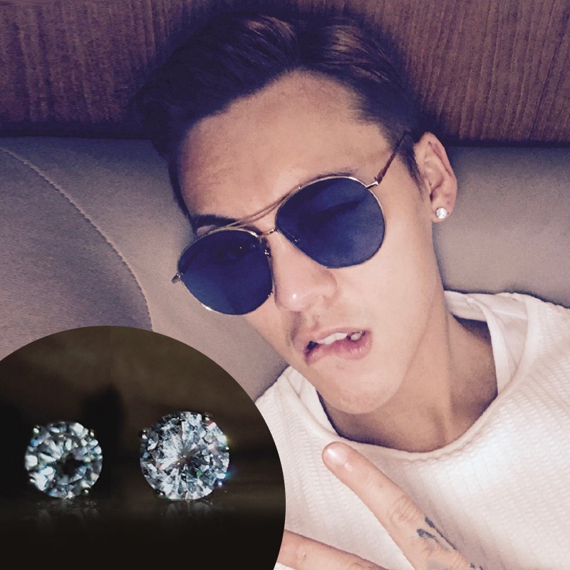 Bông Tai Đính Đá Xinh Xắn Thời Trang Hàn Quốc A713