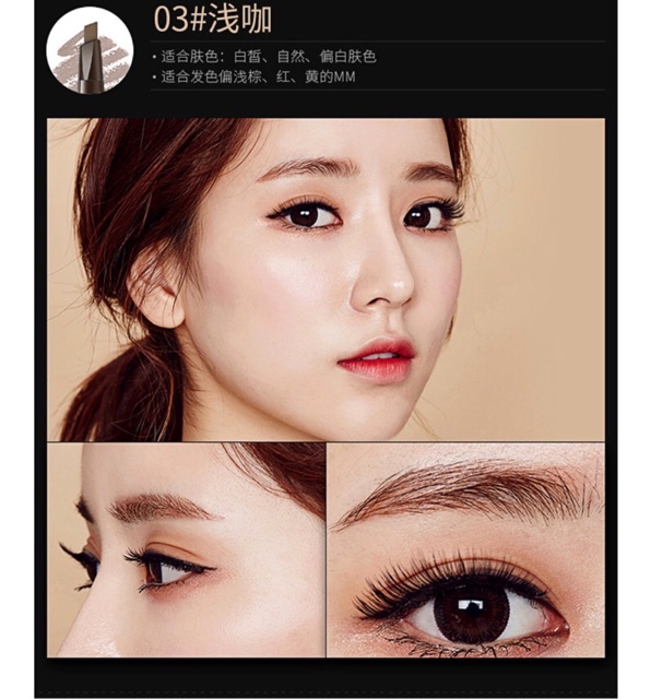 Chì kẻ mày Drawing Color Geometry Eyebrow Sena Beauty | BigBuy360 - bigbuy360.vn