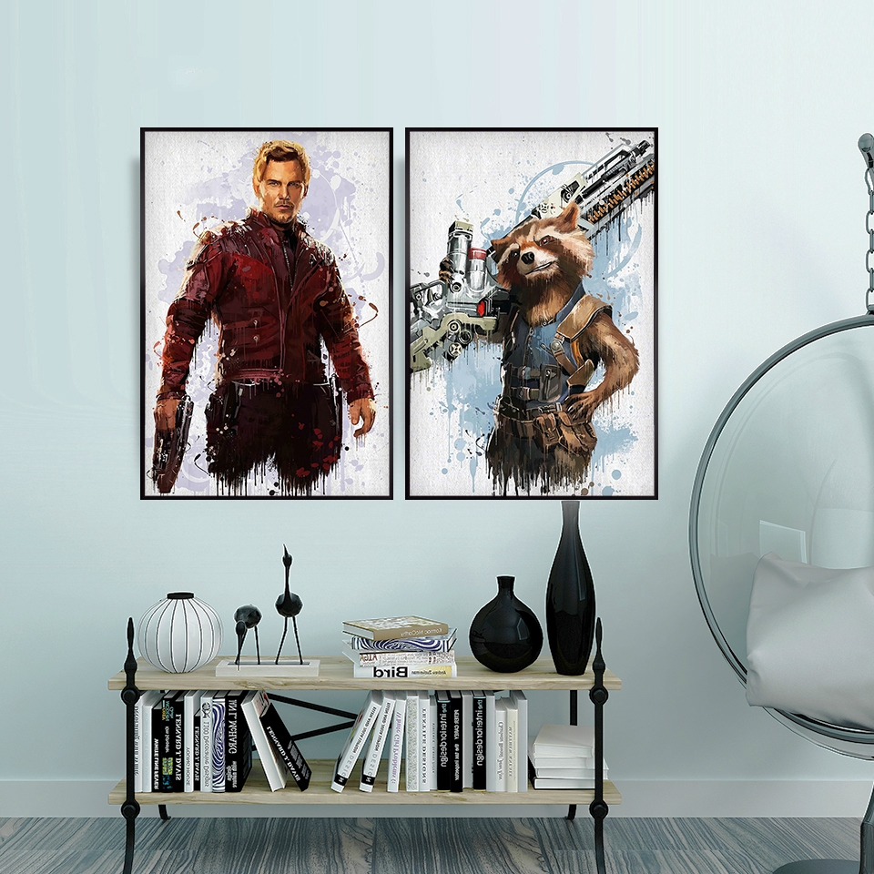 Tranh Treo Tường In Hình Siêu Anh Hùng Marvel Avenger Độc Đáo Trang Trí Nhà Cửa | BigBuy360 - bigbuy360.vn
