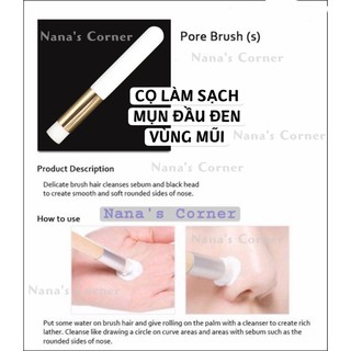 Cọ Rửa Mặt Làm Sạch Mụn Đầu Đen Vùng Mũi