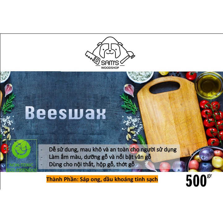 Beewax - Sáp ong đánh bóng gỗ