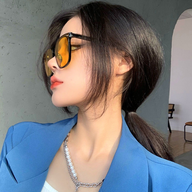 Kính Mát Gọng Vuông Chống Tia UV Thời Trang Dành Cho Nữ