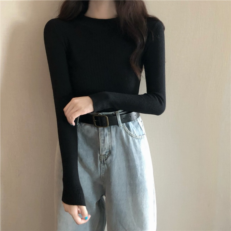 Áo Len Tay Dài Cổ Lọ Thời Trang Thu Đông 16 Màu Lựa Chọn Cho Nữ