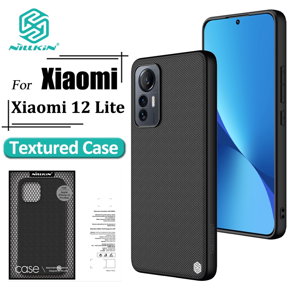 Ốp Điện Thoại Nillkin Sợi Nylon Nhẹ Chống Trượt Chống Sốc Cho Xiaomi Mi 12 Lite