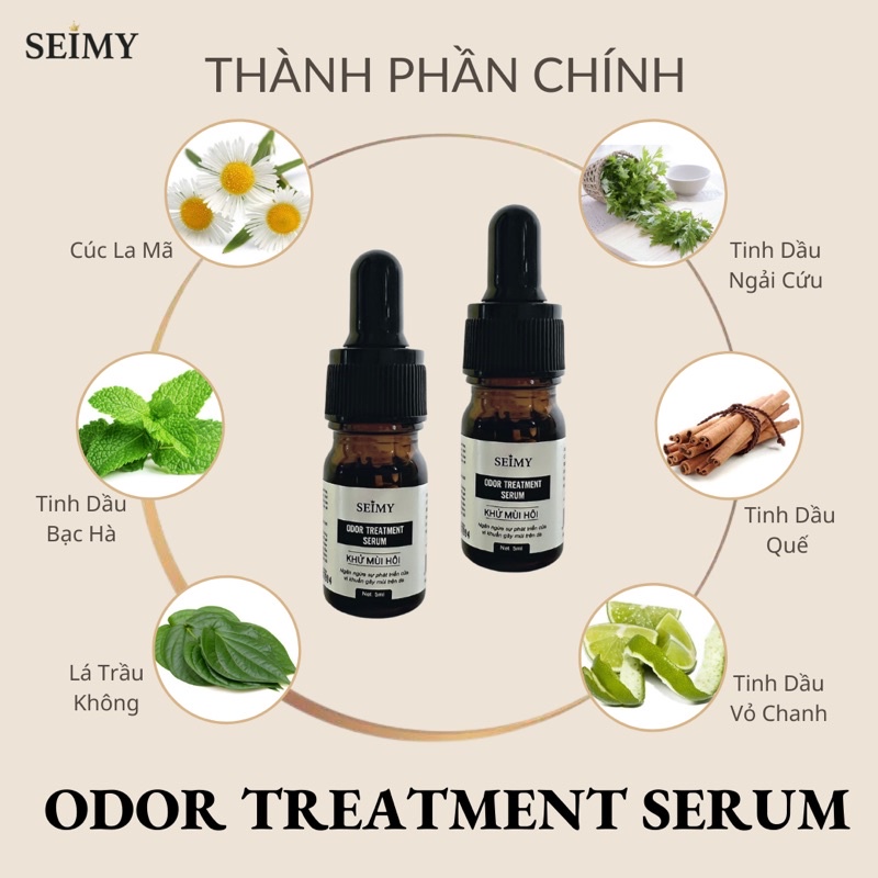 Serum khử mùi hôi nách, chân SEIMY - Odor Treatment Serum | BigBuy360 - bigbuy360.vn