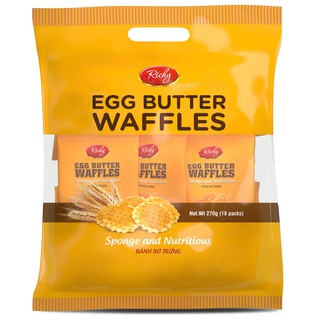 Bánh bơ trứng Richy túi 270g