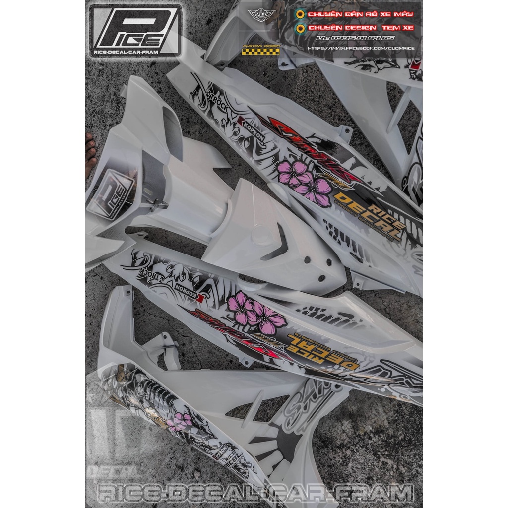 Tem Sirius full trắng Tem hình Samurai