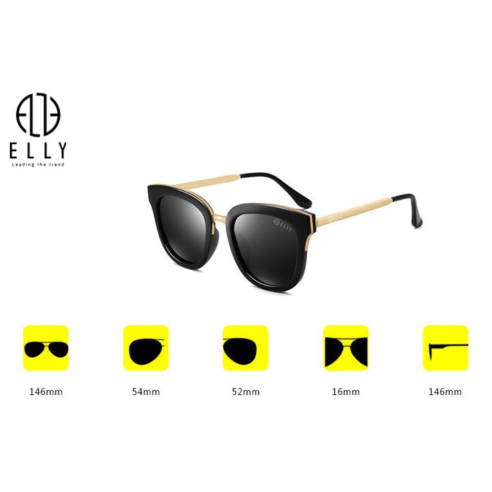 Kính mắt nữ thời trang cao cấp ELLY – EK100