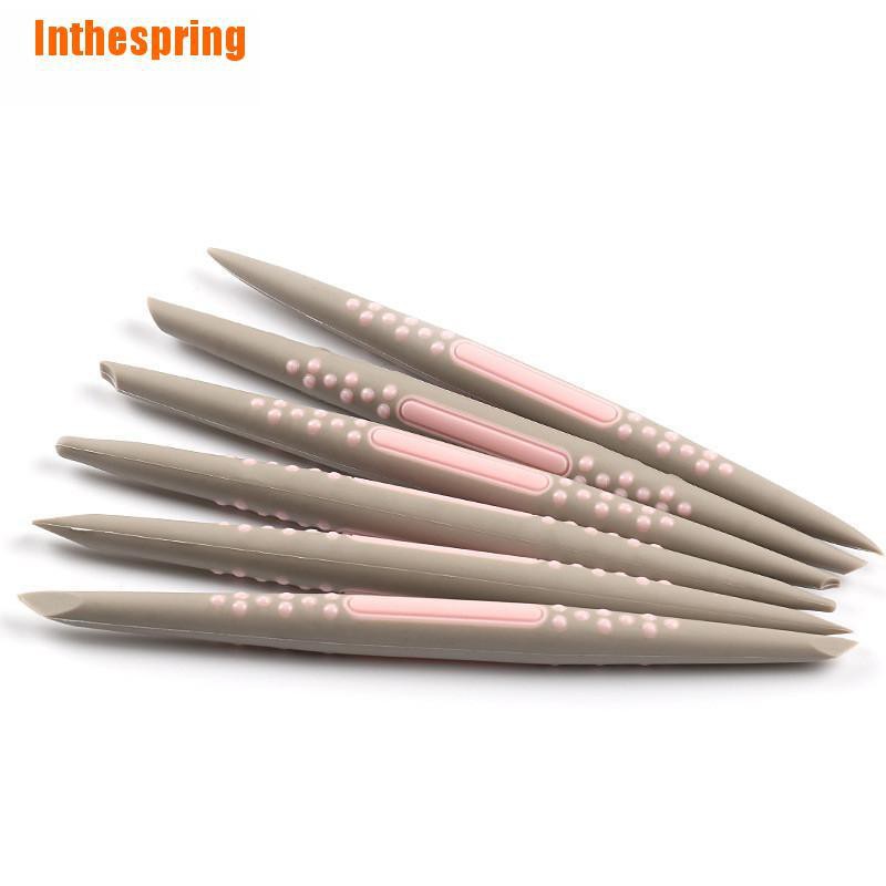 Set 6 Bút Silicone Trang Trí Bánh Kem