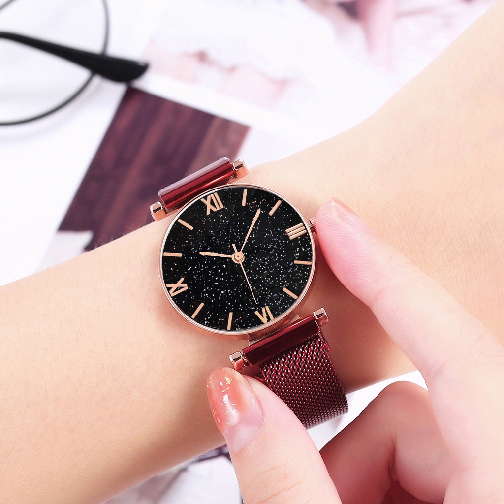 Đồng hồ nữ D-ZINER NT42 dây thép lưới chính hãng cao cấp thời trang free size | BigBuy360 - bigbuy360.vn