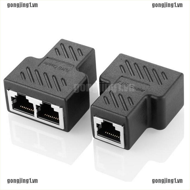 Đầu chia mở rộng cổng mạng LAN Rj45 từ 1 sang 2 cổng