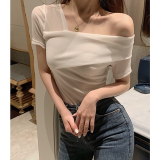 [PASS] Áo lệch vai sang chảnh hàn quốc