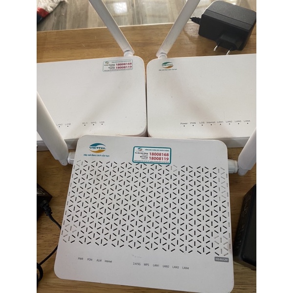 Modem GPON Viettel Huawei H646GM,Modem GPON Viettel Huawei ZTE, Modem GPON  FPT, phát wifi Dual- Band 5G