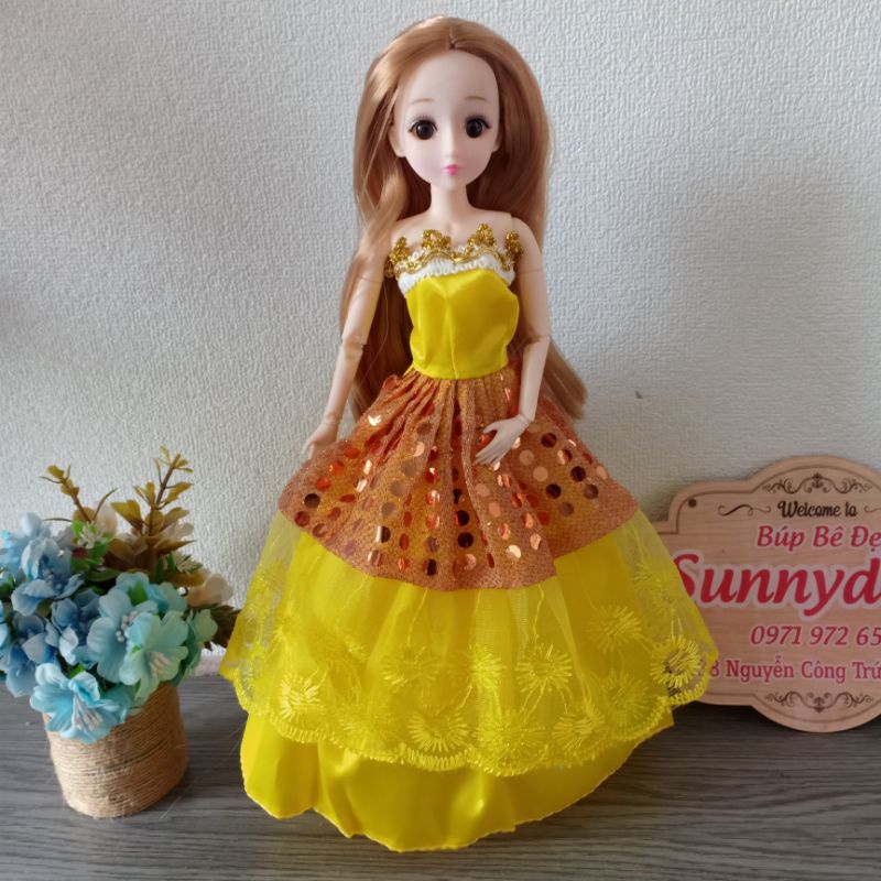 Búp bê barbie cao30cm mặc váy dạ hội giá cực rẻ chọn ngẫu nhiên