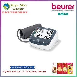 (Tặng Lì Xì Xuân 2019) Máy Đo Huyết Áp Bắp Tay Beurer BM40 - Nhập Khẩu Đức