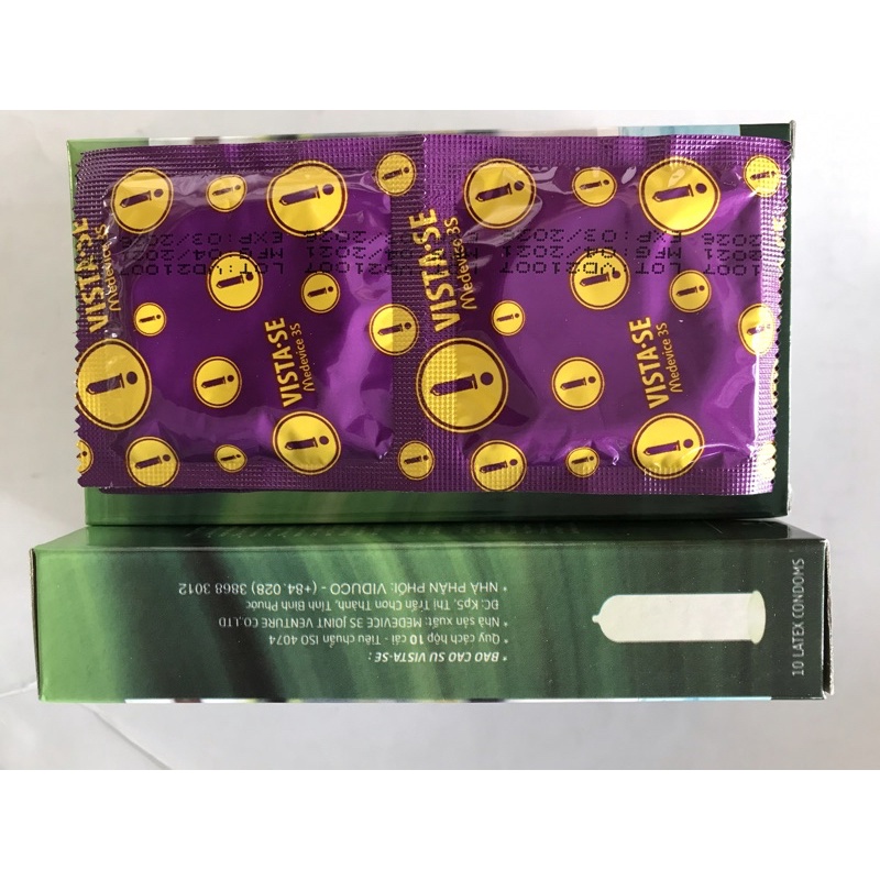 Bao cao su VISTA-SE - Hộp 10 cái