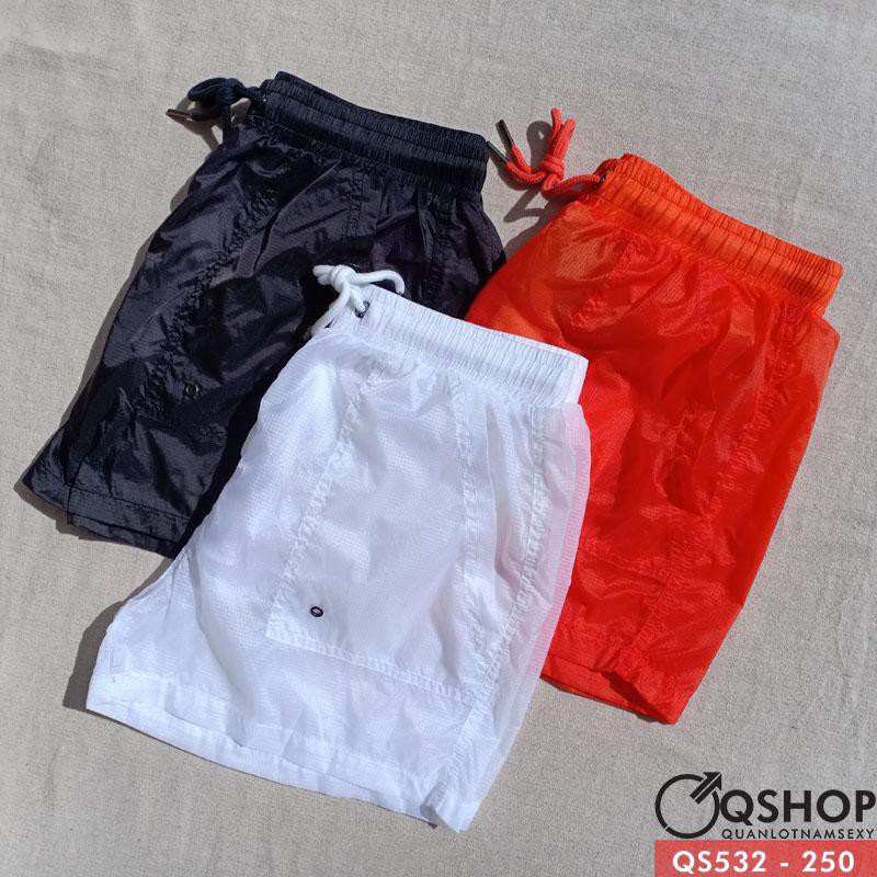 Quần short đi biển siêu mõng vải dù QSHOP QS532