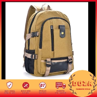 💎Balo Nam Thời Trang Vải Canvas💎Balo Chắc Chắn Tiện Lợi🌻Balo Vải Mềm Size Lớn