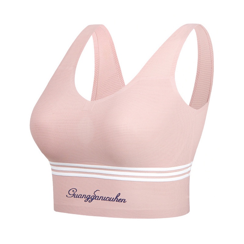 Áo Lót Thể Thao Không Gọng Không Đường May Thiết Kế Mới Năng Động Thời Trang