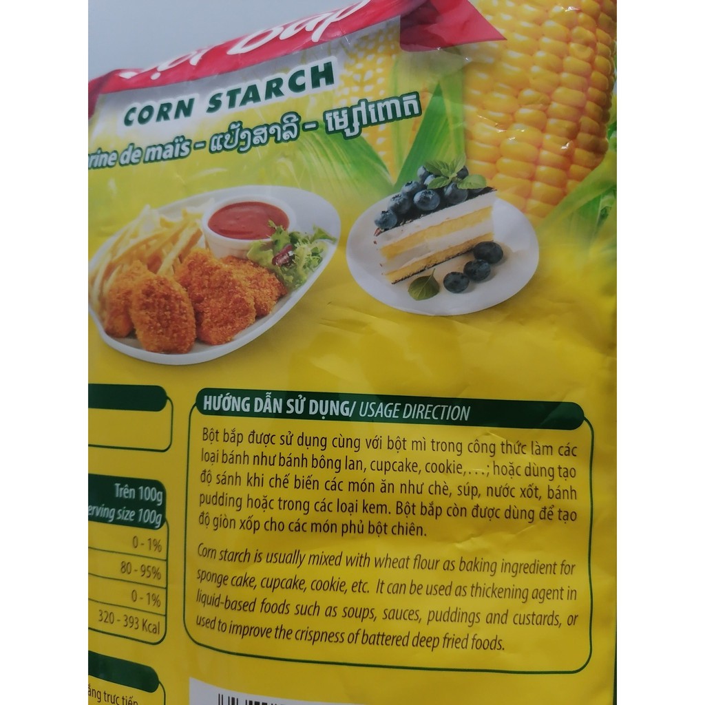 [Gói lớn - 1 Kg] BỘT BẮP [VN] MEIZAN Corn Starch (bph-hk)