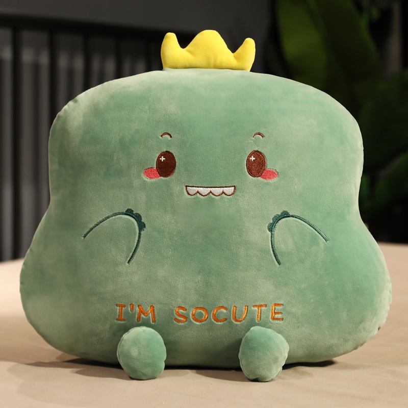 Đệm nệm lót ghế ngồi văn phòng tựa lưng, Gối ôm thư giãn hình cute hot cho mùa đông ấm áp chất vải dày dặn