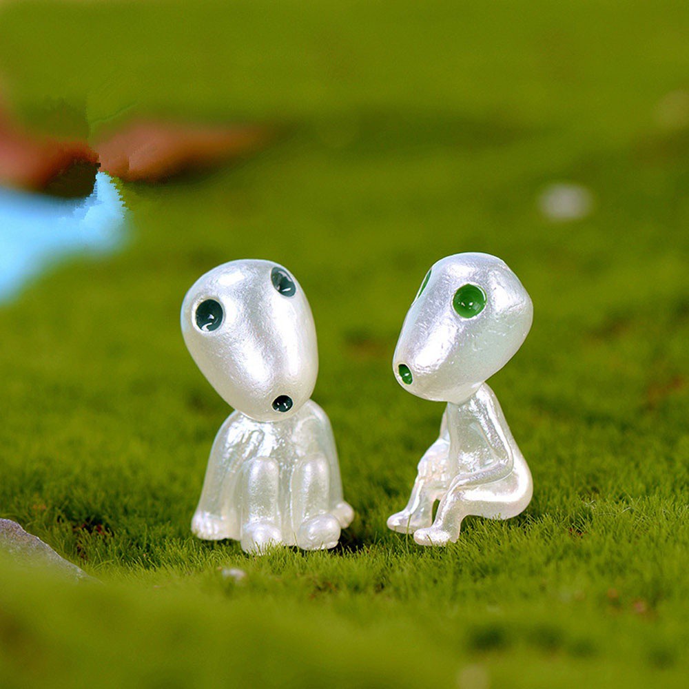 Mô hình nhân vật hoạt hình công chúa Mononoke phát sáng trong bóng tối