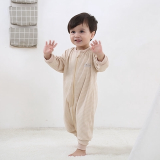 [Happy Little World] Túi Ngủ Cotton Mỏng Nhiều Màu Sắc Phong Cách Xuân Thu Cho Bé Chống Đá Đánh Dấu Bốn Mùa