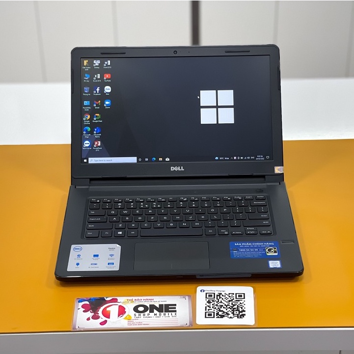 Laptop Dell Vostro 3468 Core i3 7020U/ Ram 8Gb/ SSD 256Gb/ dòng máy chính hãng siêu bền bỉ .