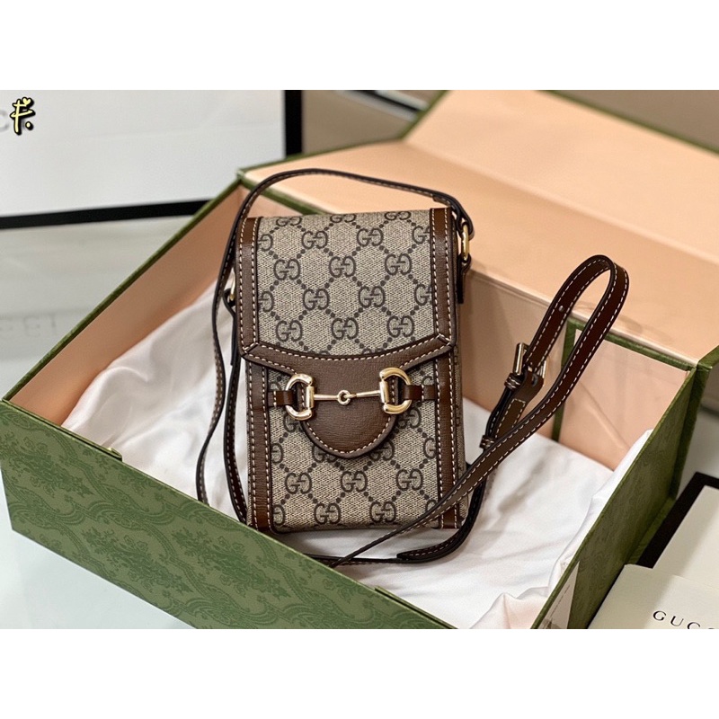 TÚI GC PHONE CASE BAG ĐỰNG ĐIỆN THOẠI DA BÒ