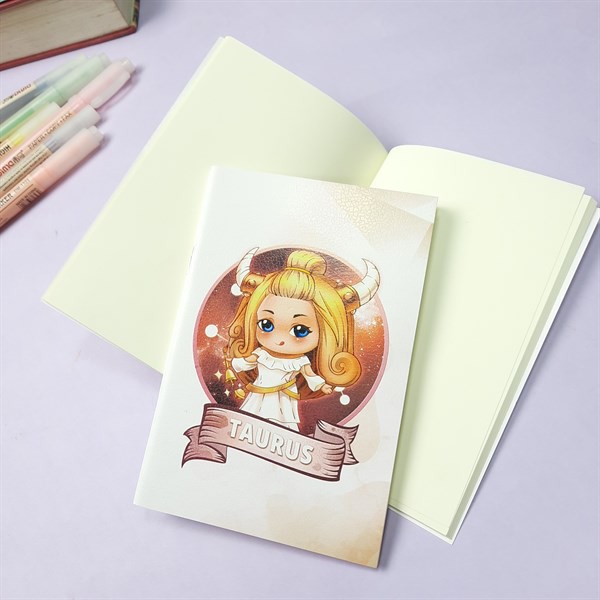 Sổ Tay Mini 12 Cung Hoàng Đạo 100 Trang - Kim Ngưu