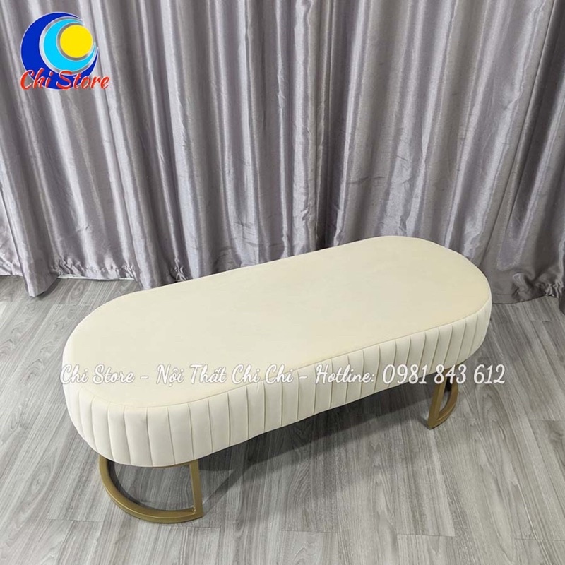 Ghế Ngồi Chờ Cho Khách Cách Diệu, Ghế Dài Chụp Hình, Để Cuối Giường Dài 80cm