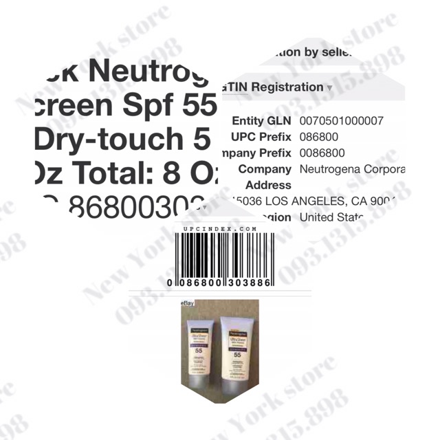 🌤 BIG SIZE 147ml - kem chống nắng Neutrogena Ultra Sheer Dry-touch 147ml USA