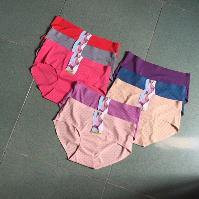 Quần lót nữ hàng Việt Nam- chất su thông hơi mềm mát, không tạo gấn cứng, quần ôm cả mông, size lớn cho các chị em.