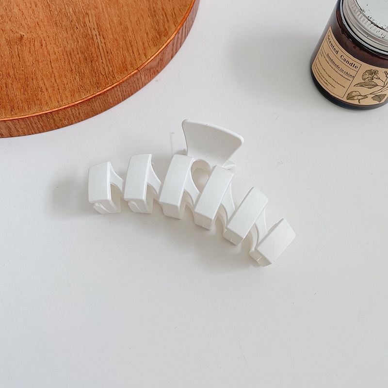 Kẹp tóc lớn kiểu dáng đơn giản phong cách Hàn Quốc 2021 cho nữ