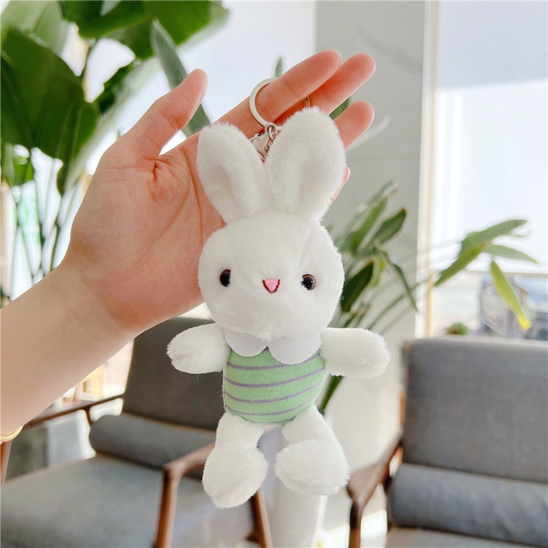 Móc Khóa Thỏ, Vịt Nhồi Bông Dễ Thương