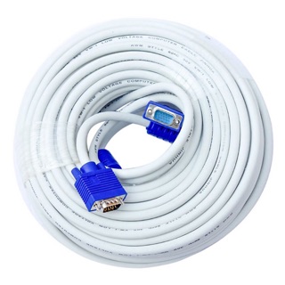 Dây VGA 20m màu trắng