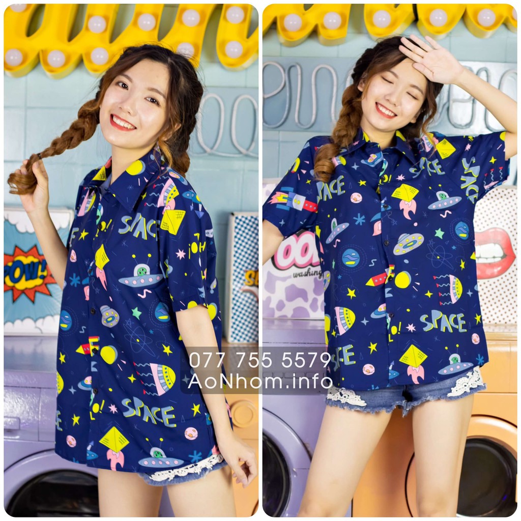 Áo Sơ mi Hoạt hình - UFO | BigBuy360 - bigbuy360.vn