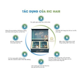 Viên uống mọc tóc Ric Hair ( tặng quà trị giá 150k )