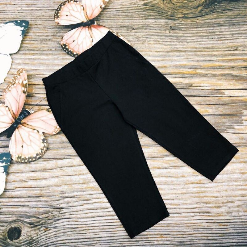 Quần Legging Đùi Lửng Ngố Dài Nâng Mông Cạp Cao Vải Siêu Co Giãn Bigsize loại 1