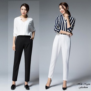 QUẦN TÂY CÔNG SỞ KHUYÊN ĐÁ TÚI CƠI SAU