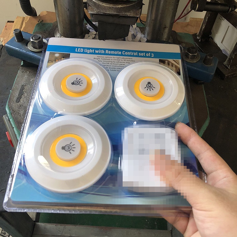 Sét 3 Bóng đèn dán Tường điều khiển từ xa tiện lợi