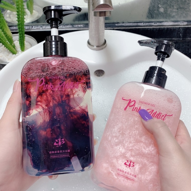 Sữa tắm trắng da hương nước hoa Pink Addict Shower Gel 400ml