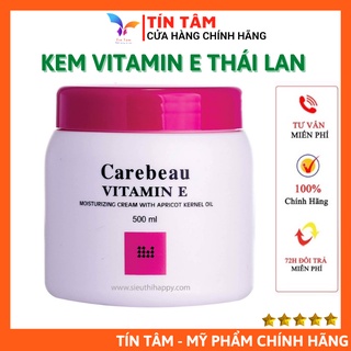 Kem Dưỡng CAREBEAU VITAMIN E Hồng Thái Lan 500ml