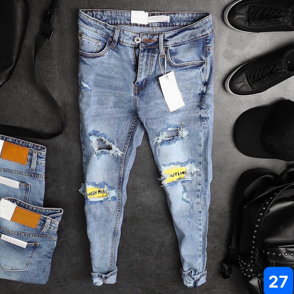 Quần Jean Nam Chất Bò Cao Cấp 💯𝐅𝐑𝐄𝐄 𝐒𝐇𝐈𝐏💯 Quần Bò Ống Côn Phong Cách Co giãn GH10 | BigBuy360 - bigbuy360.vn