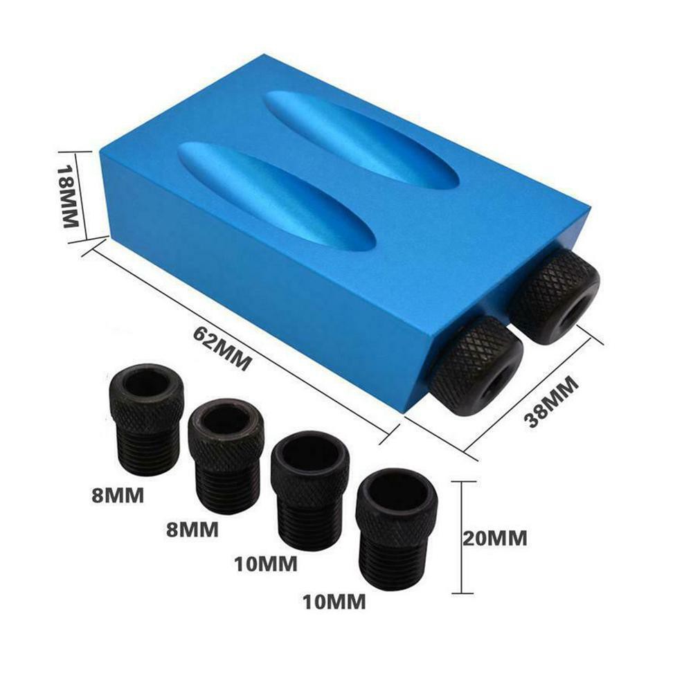 Bộ Dụng Cụ Định Vị Lỗ Khoan Gia Công Vật Liệu Gỗ 15 °
