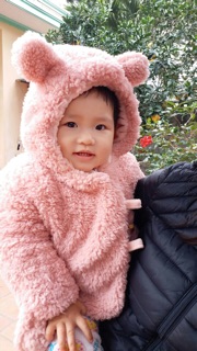 Áo khoác lông cừu cho bé