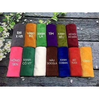 Combo 20 khăn nail kt 30-50 dày mịn